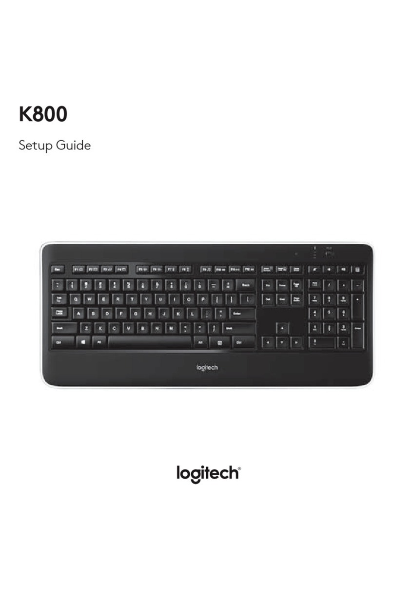 Logitech K800 Manual