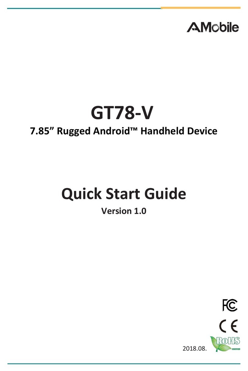 AMobile GT78-V Quick start guides