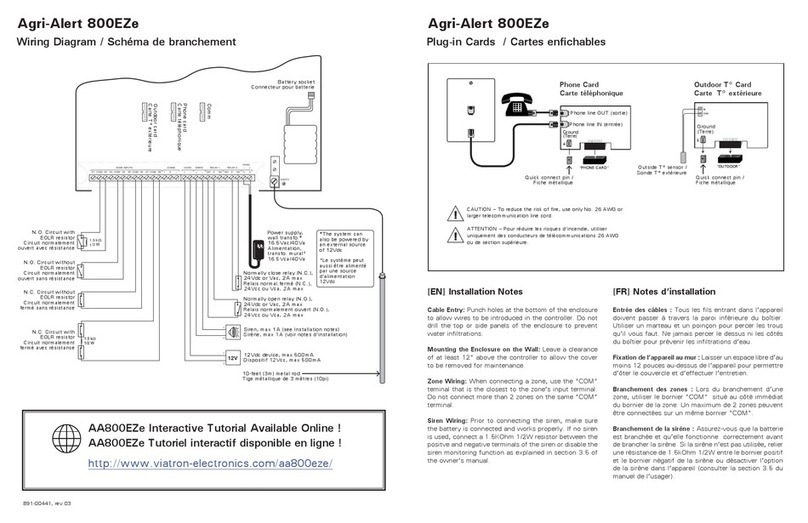 GSI Electronics Agri-Alert 800EZe Quick installation guide