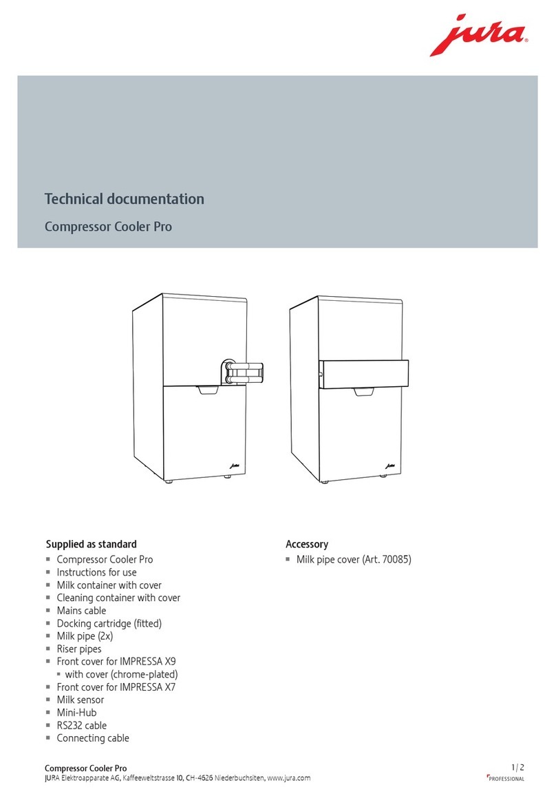 Jura Compressor Cooler Pro Technical documentation