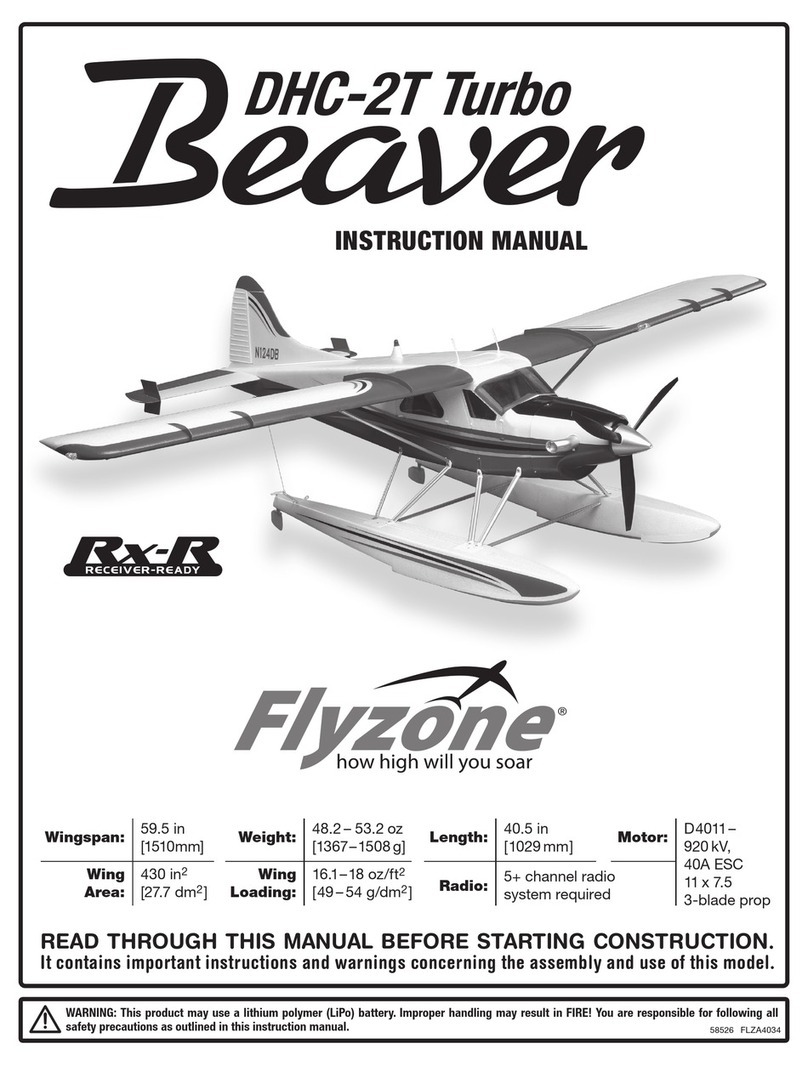 Flyzone DHC-2T Turbo Beaver instruction manual
