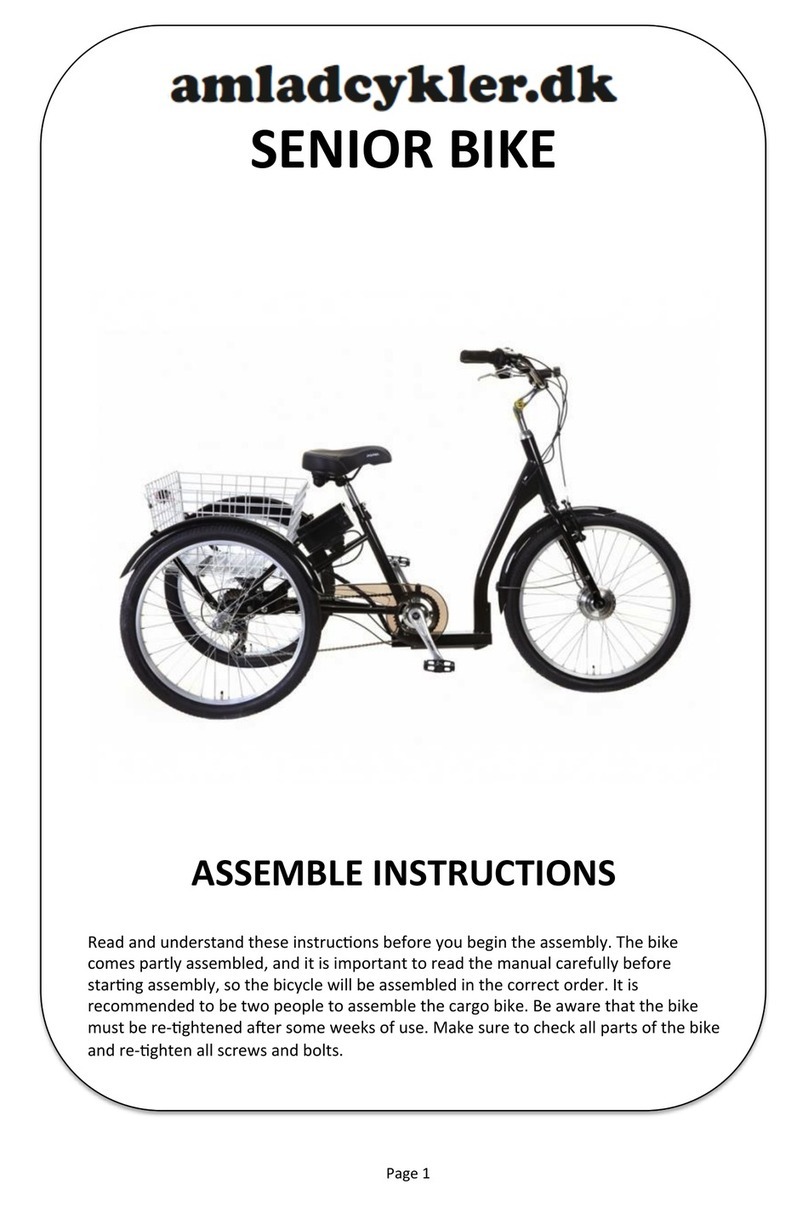 AMLADCYKLER Senior Bike Installation guide