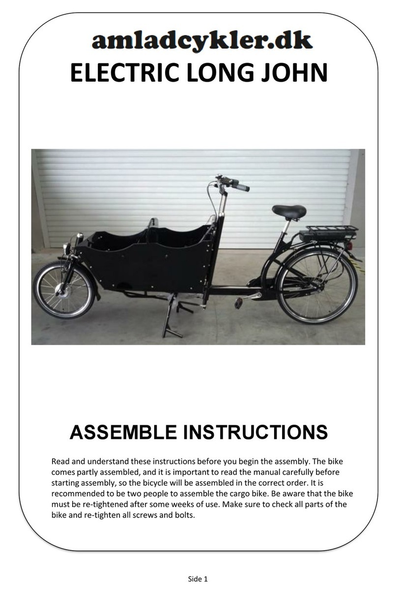 AMLADCYKLER Electric Long John Installation guide