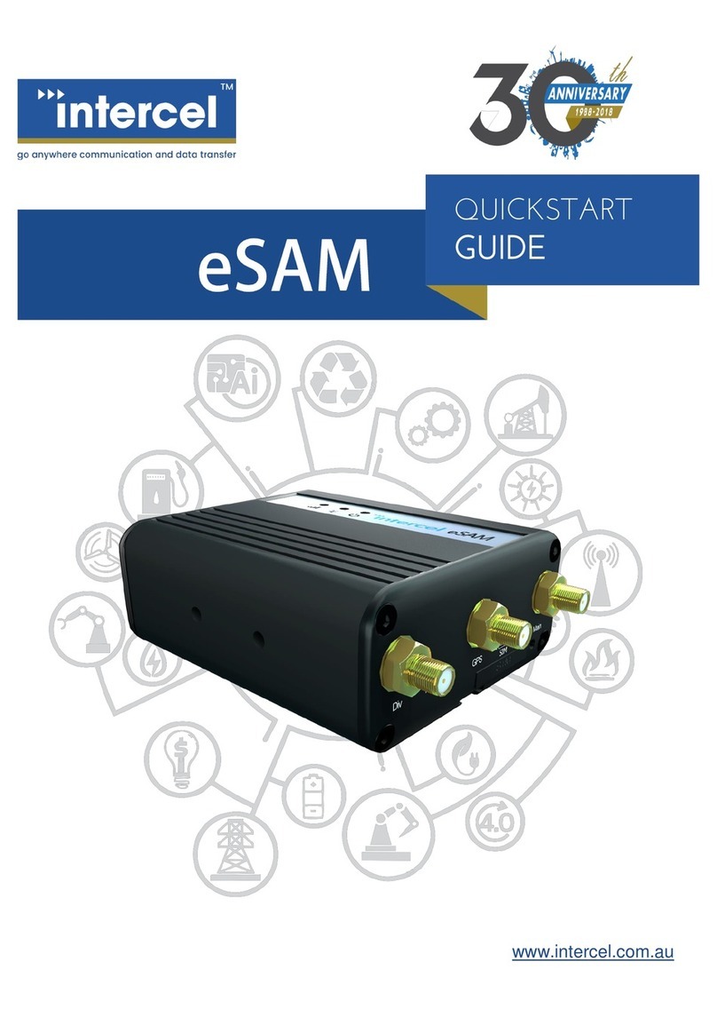 Intercel eSAM User manual