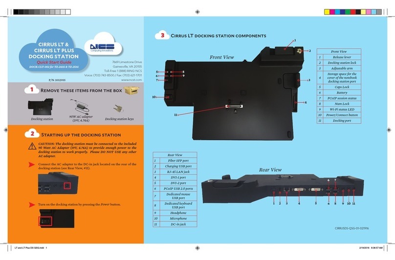 NCS Technologies Cirrus LT quick start guide