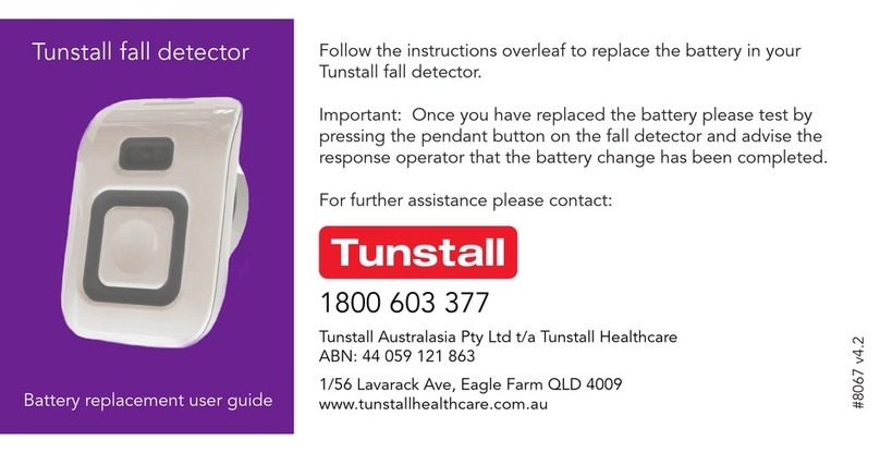 Tunstall Fall Detector user guide