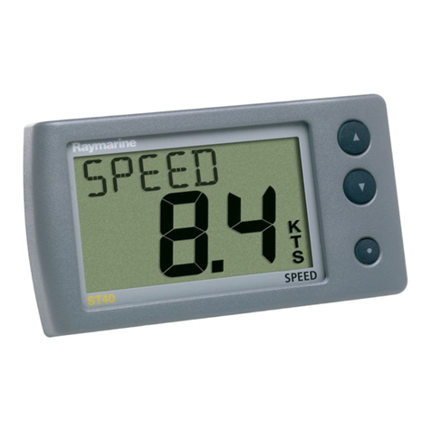 Raymarine ST40 Speed Owner's handbook