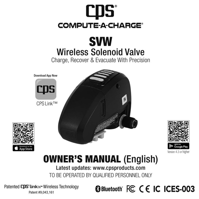 CPS SVW owner's manual
