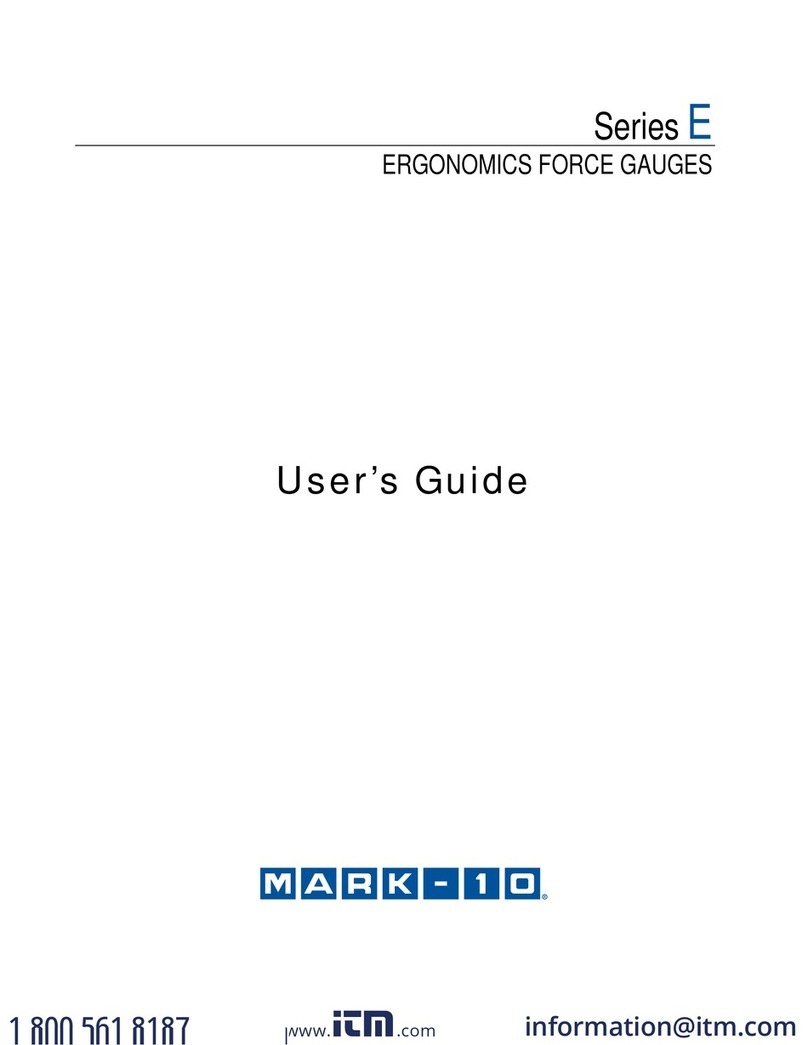 Mark-10 ME-100 user guide Mark-10 ME-100 user guide