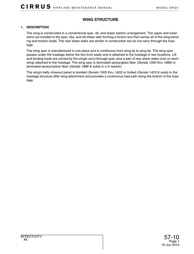 Cirrus SR20 Maintenance manual Cirrus SR20 Maintenance manual