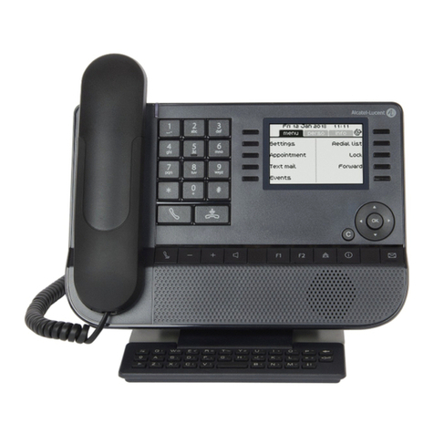 Alcatel-Lucent Premium DeskPhone 8029s User manual