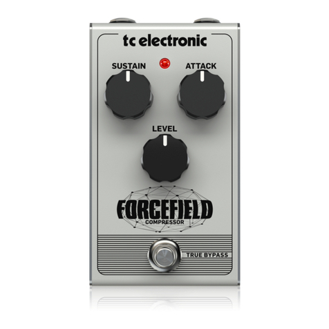 TC Electronic Forcefield Compressor User manual