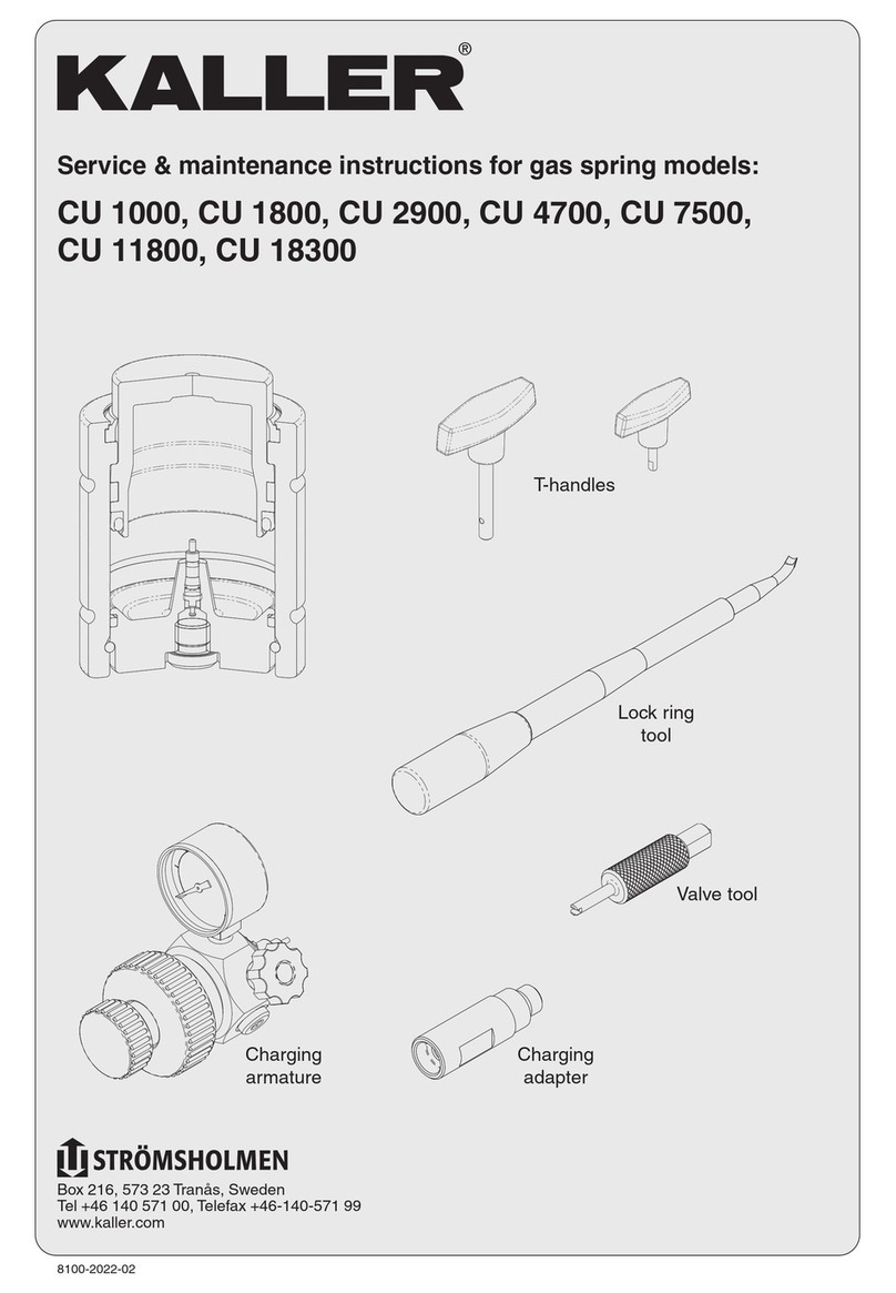 Kaller CU 1800 User manual