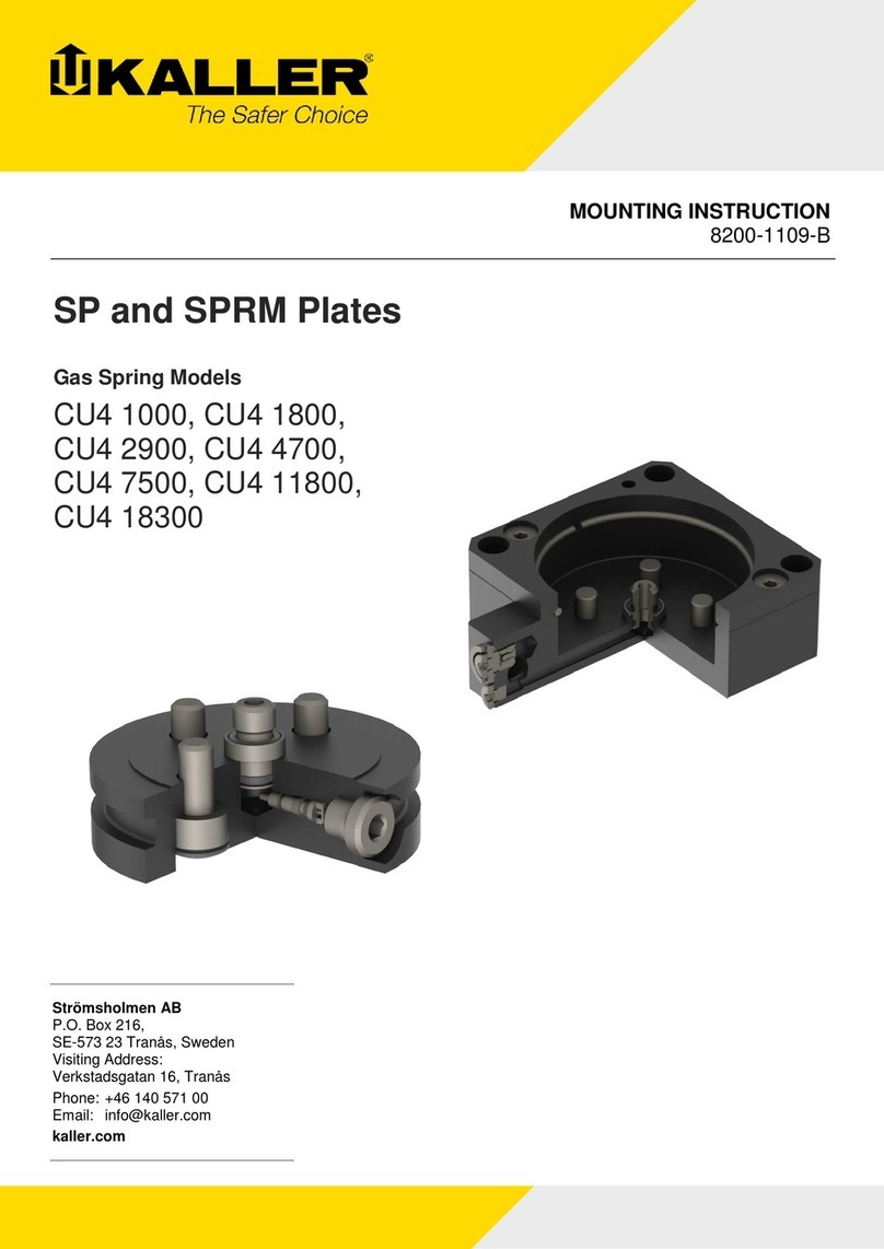 Kaller CU4 1000 Mounting instructions
