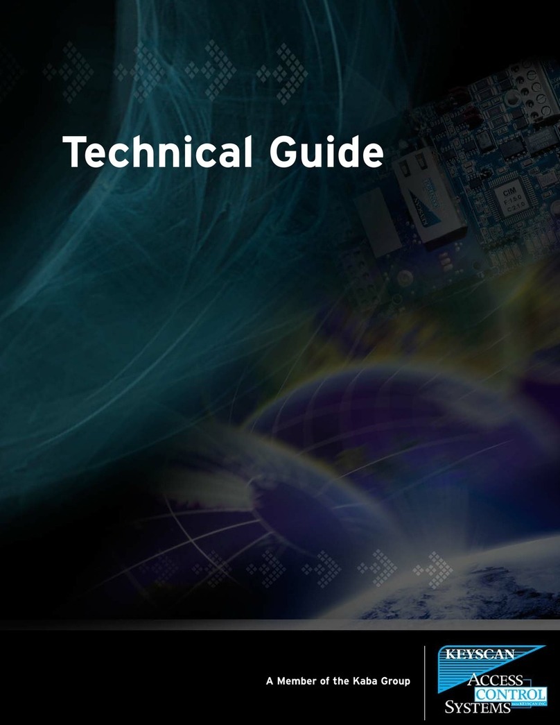 Keyscan CA250B Owner's manual