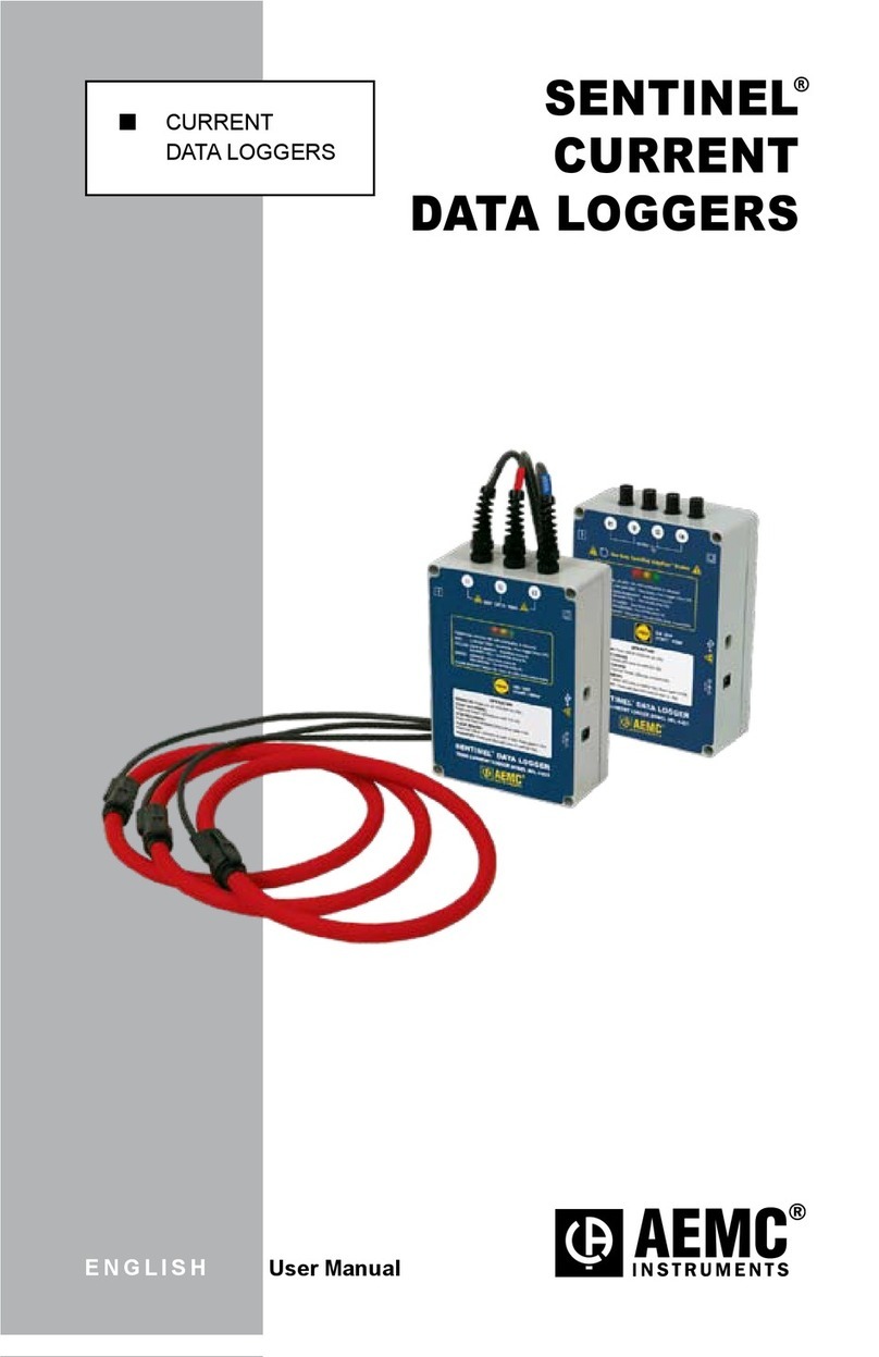 AEMC SDL-A301 User manual