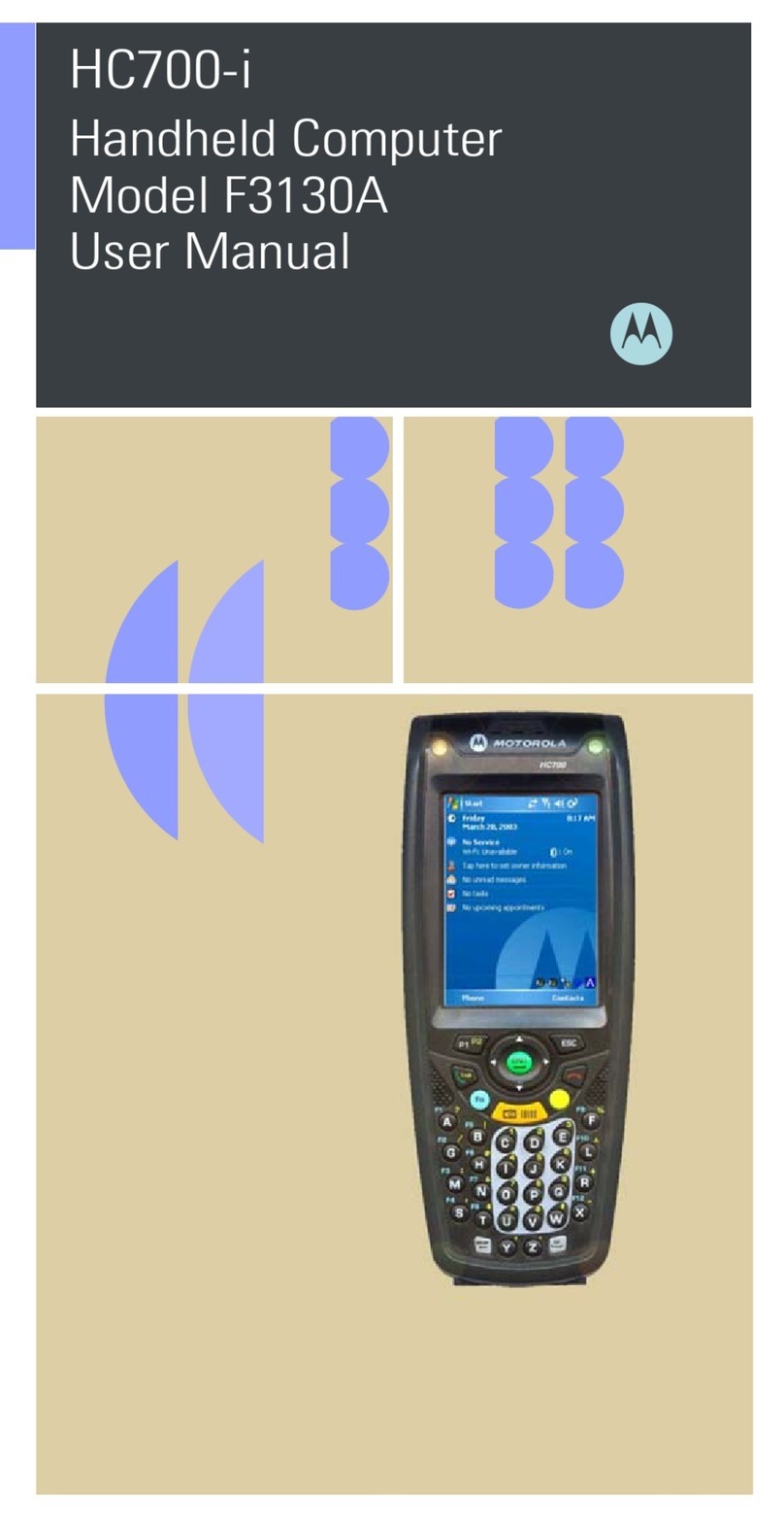 Motorola HC700-i F3130A User manual