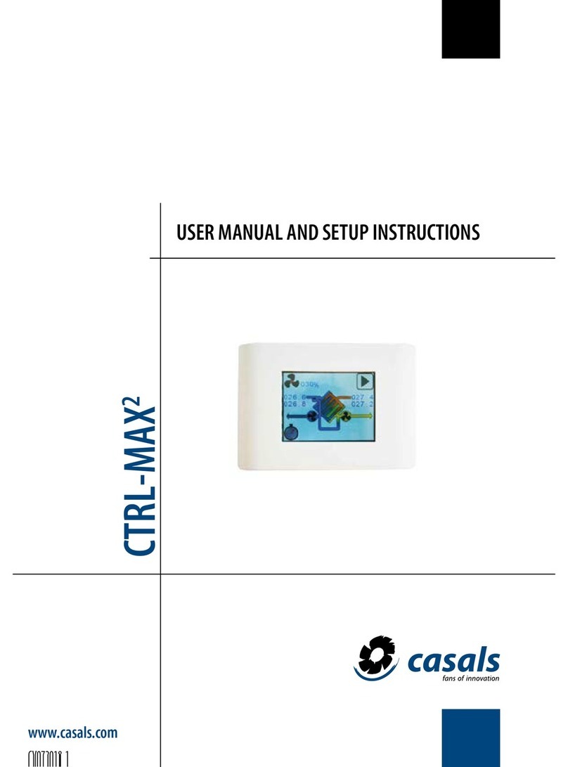 Casals CTRL-MAX2 user manual