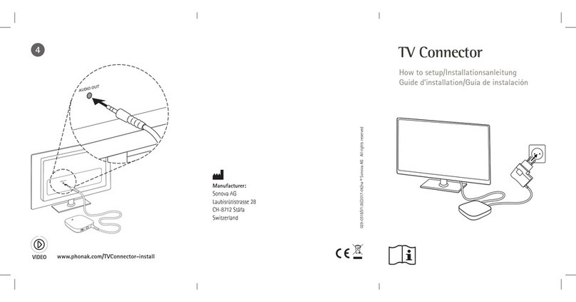 Phonak TV Connector Setup guide