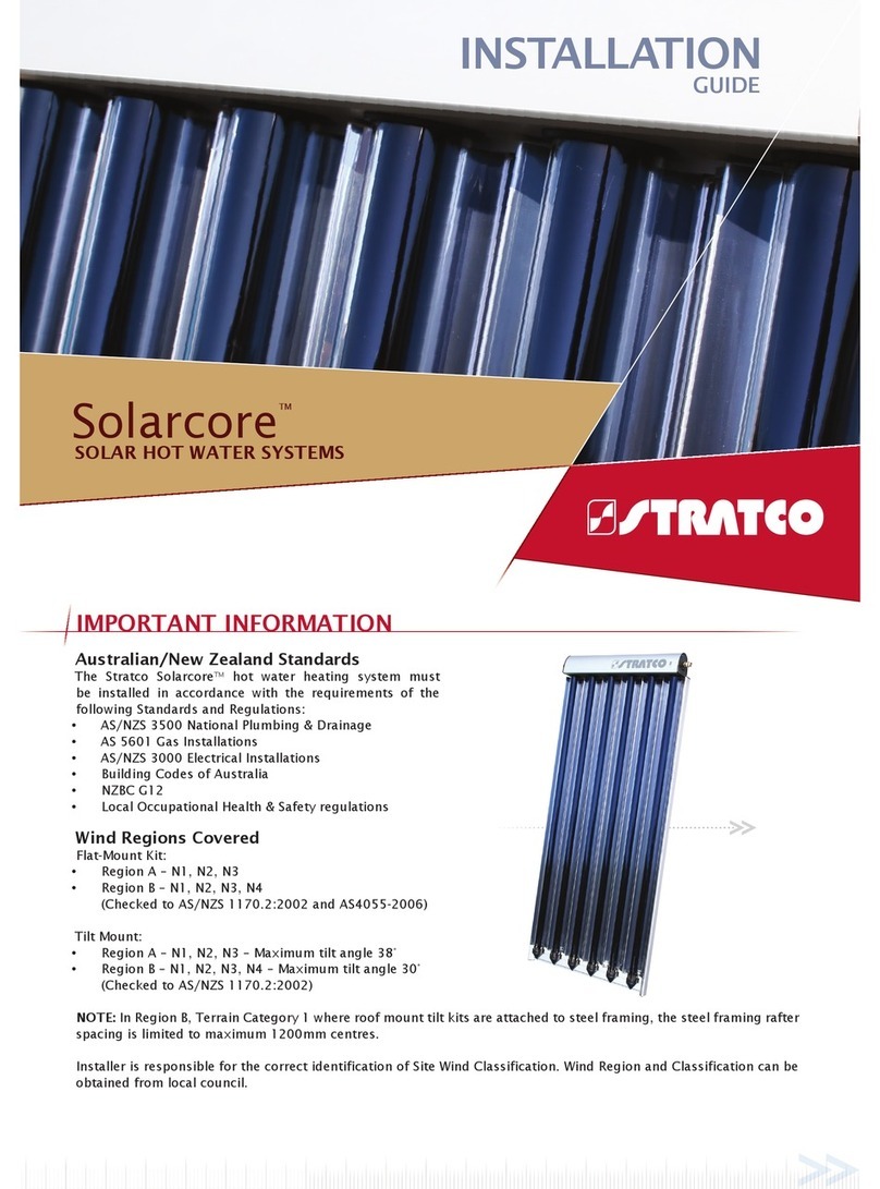 Stratco Solarcore G21520N66VE installation guide