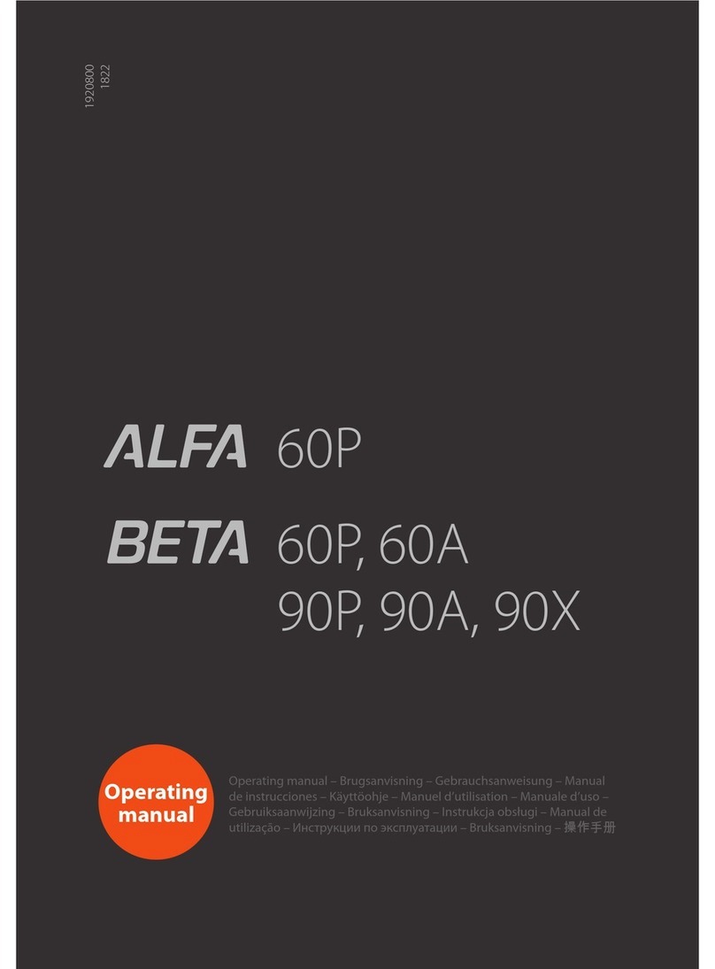 Kemppi Alfa 60P operating manual