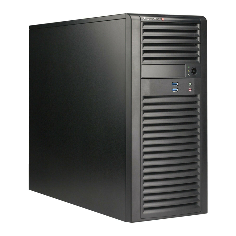 Supermicro SuperWorkstation 5038A-I User manual