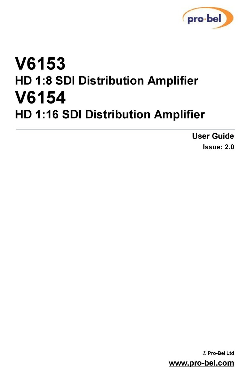 pro bel V6153 user guide