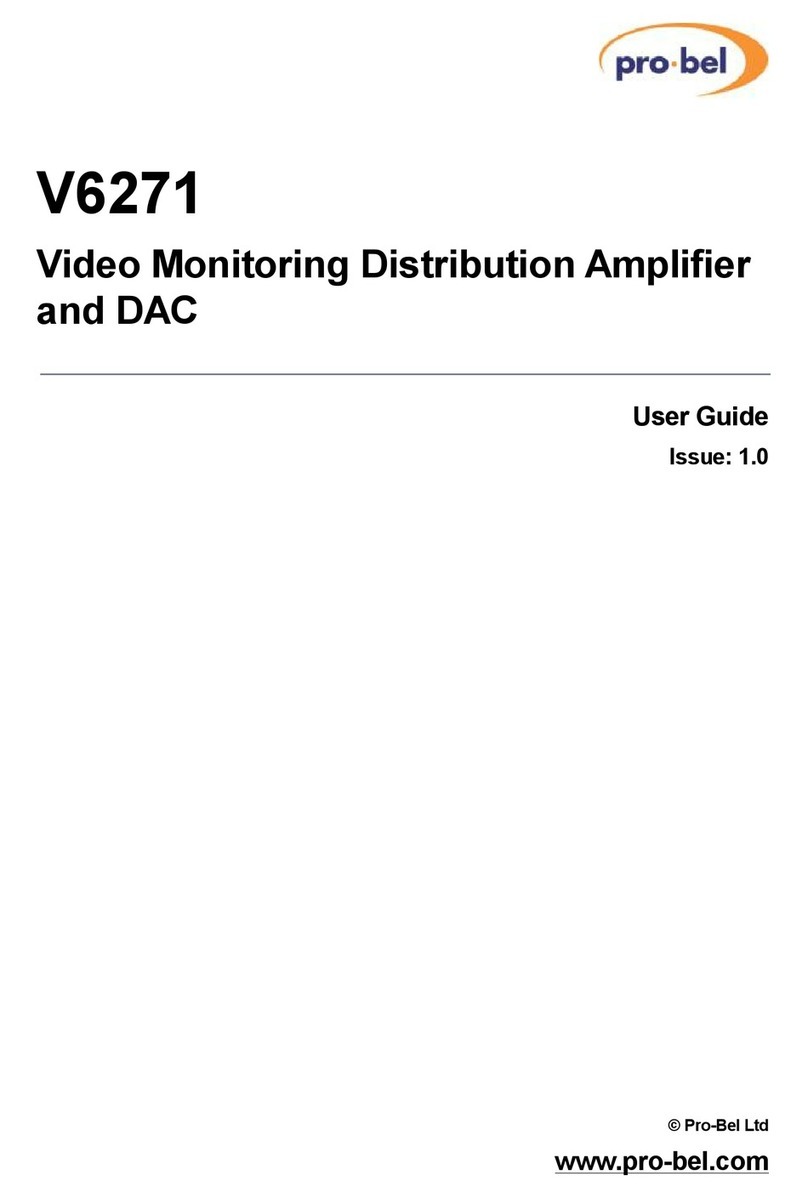 pro bel V6271 user guide