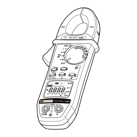 Chauvin Arnoux F07 user manual