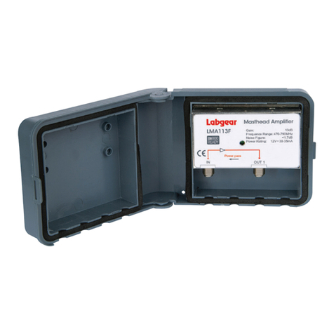 Labgear LMA209F installation instructions