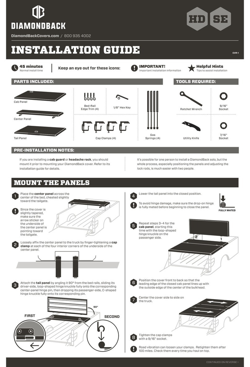 Diamondback HD User manual
