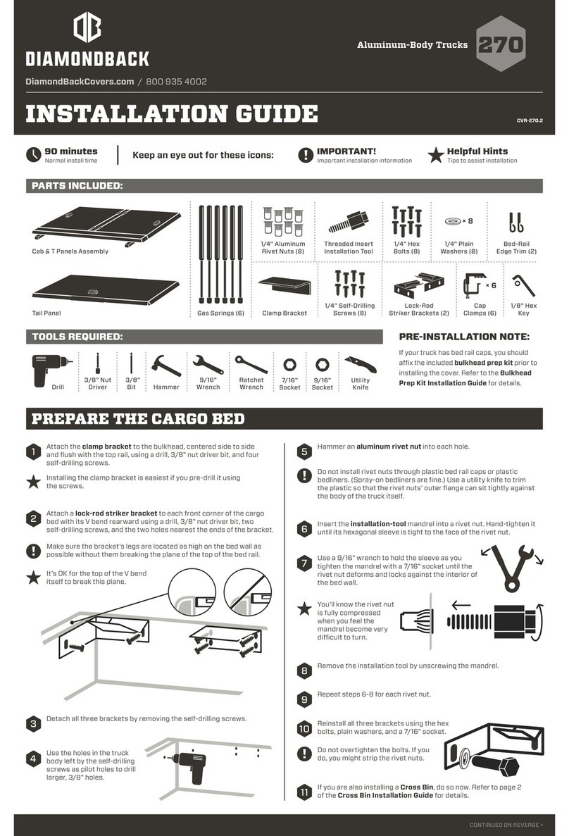 Diamondback 270 installation guide