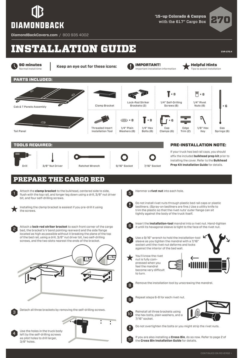 Diamondback 270 installation guide
