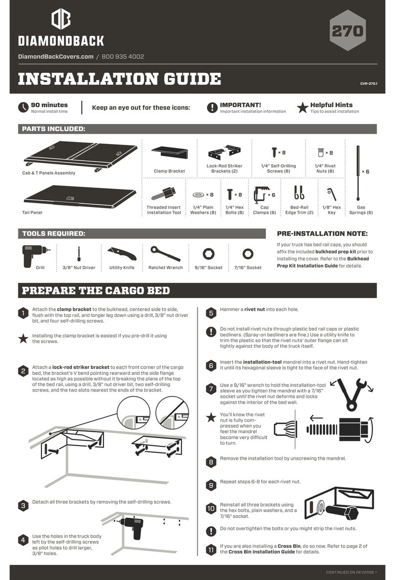 Diamondback 270 installation guide Diamondback 270 installation guide
