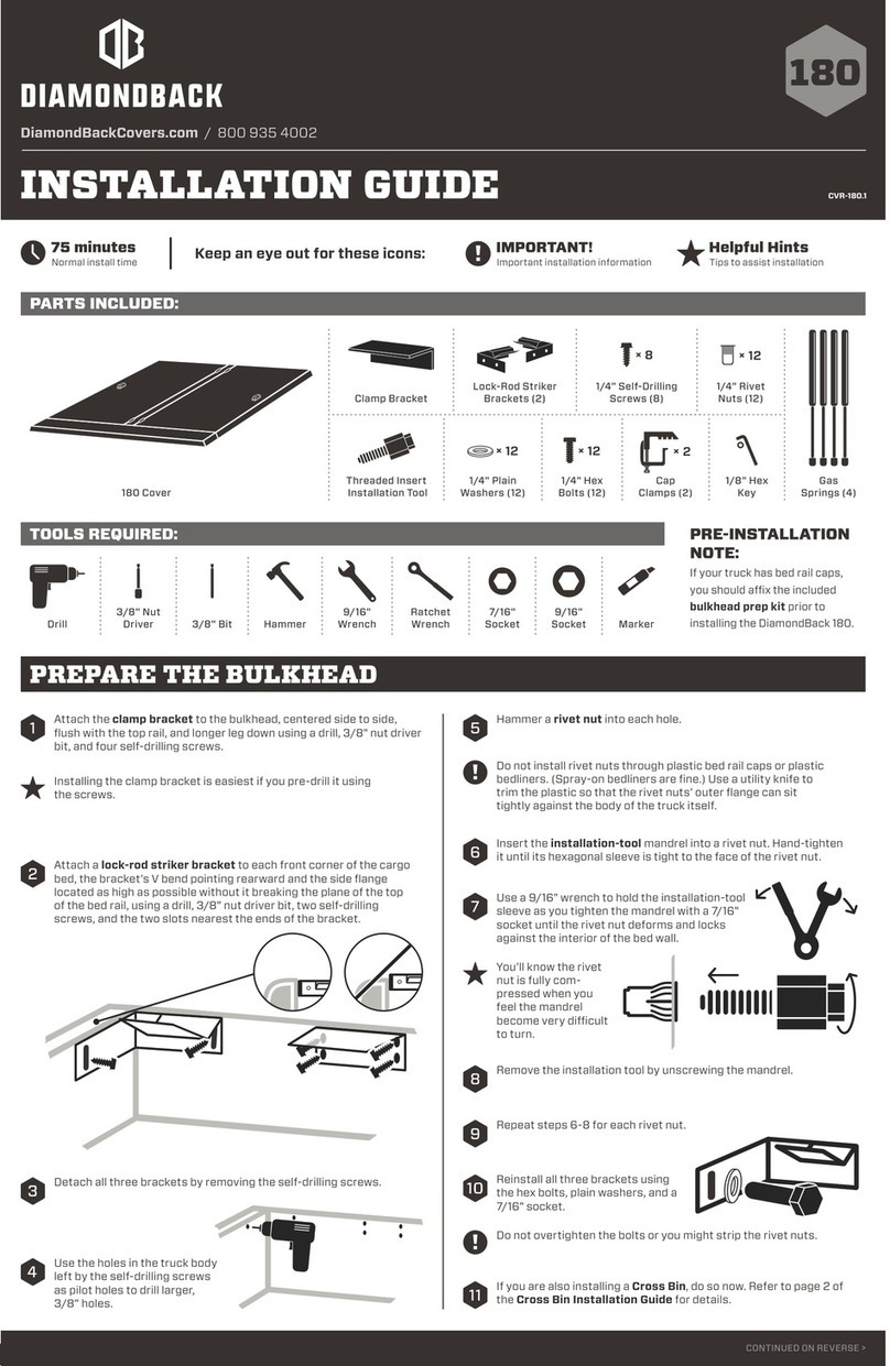 Diamondback 180 User manual