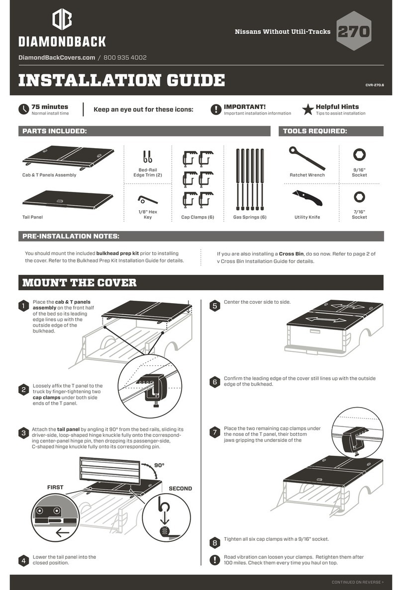 Diamondback 270 installation guide Diamondback 270 installation guide