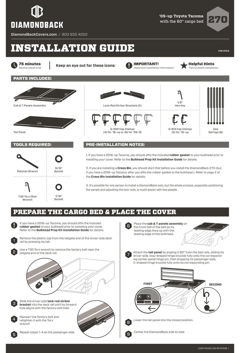 Diamondback 270 installation guide