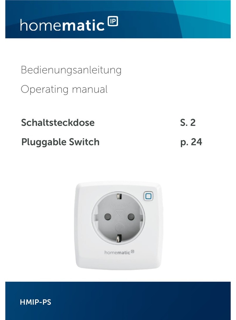 Homematic IP HMIP-PS operating manual