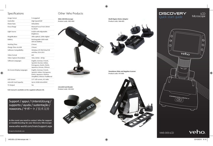 Veho DISCOVERY VMS-005-LCD User manual
