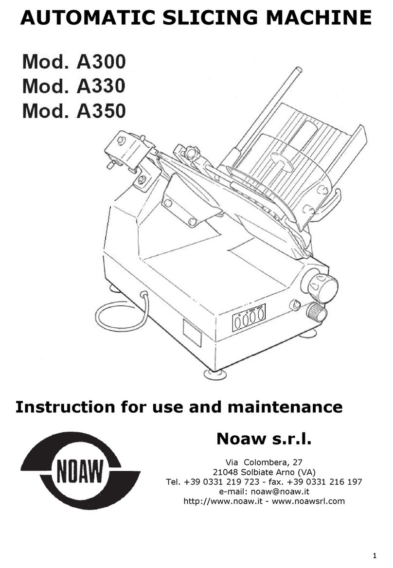 Noaw A300 Instructions for use and maintenance