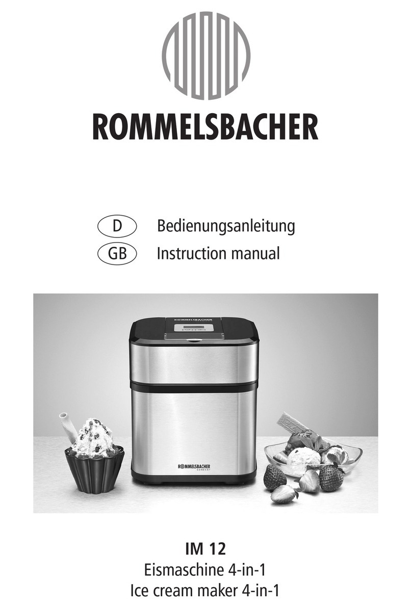 Rommelsbacher IM 12 instruction manual