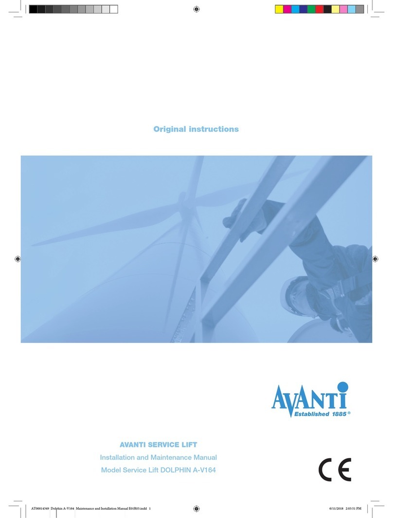 Avanti DOLPHIN A-V164 Original instructions