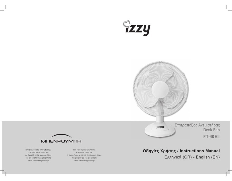 izzy FT-40EII User manual