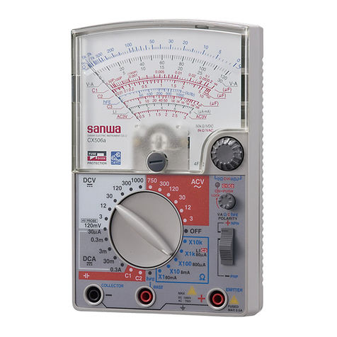 Sanwa CX506a instruction manual