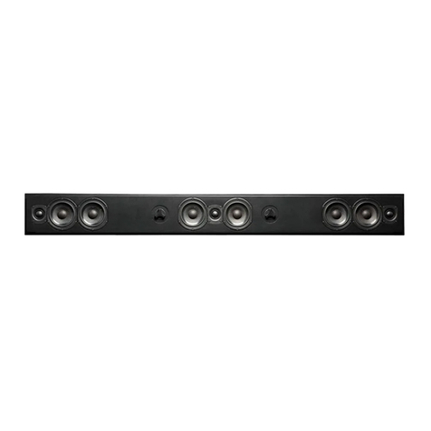 Triad OnWall Mini LCR 3.0 User manual