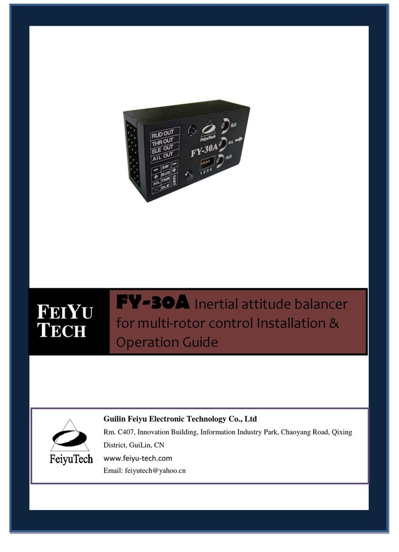 FeiYu Tech FY-30A Installation & operation guide