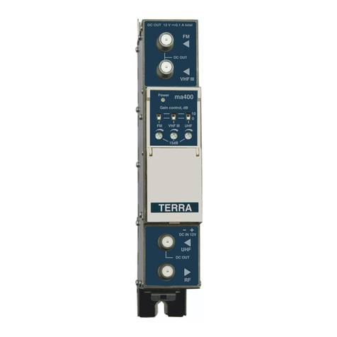 Terra MA400 User manual