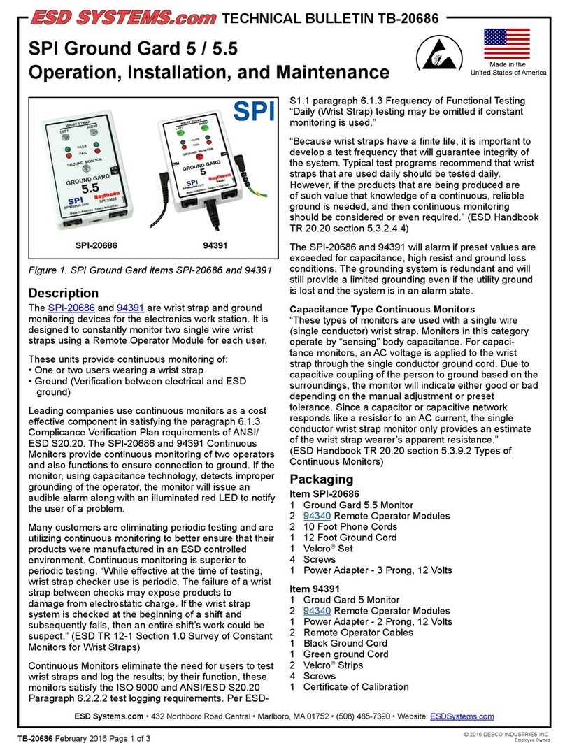 ESD SPI-20686 Instruction Manual
