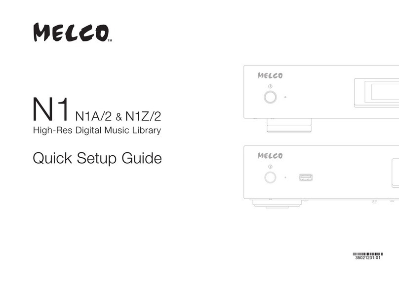 Melco N1A/2 Quick setup guide