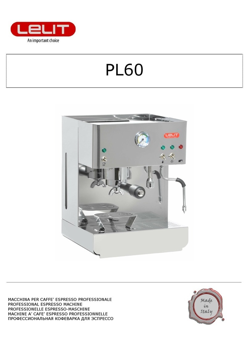 Lelit PL60 User manual
